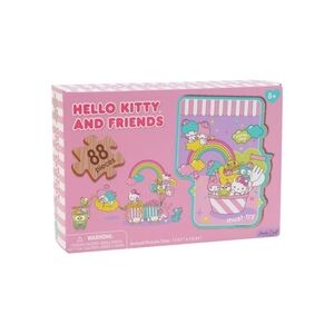 Wood Jigsaw Puzzle Hello Kitty and Friends Carnival 88pcs NWT Sealed